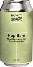 Slow Lane Brewing Hop Barn Farmhouse IPA 375ml